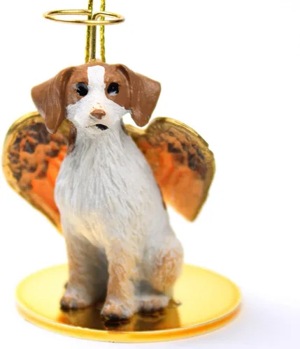 Vista 175 de Conversation Concepts Adorno navideño: Chihuahua, pelo largo 19-Dorado