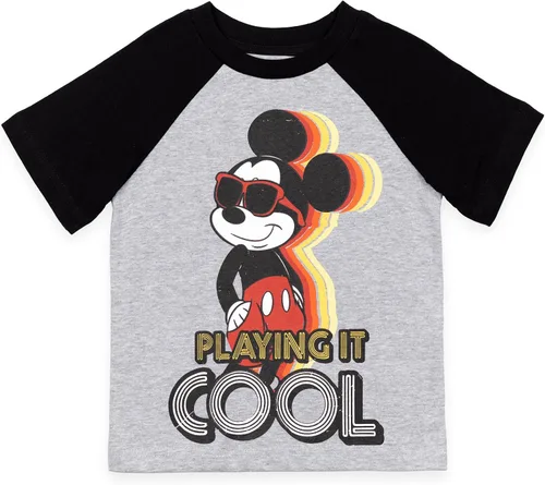 Vista 4 de Disney Mickey Mouse Goofy Donald Duck - Camiseta gráfica de manga corta