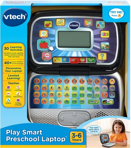 Vista 7 de VTech Play Smart - Portátil preescolar, color negro