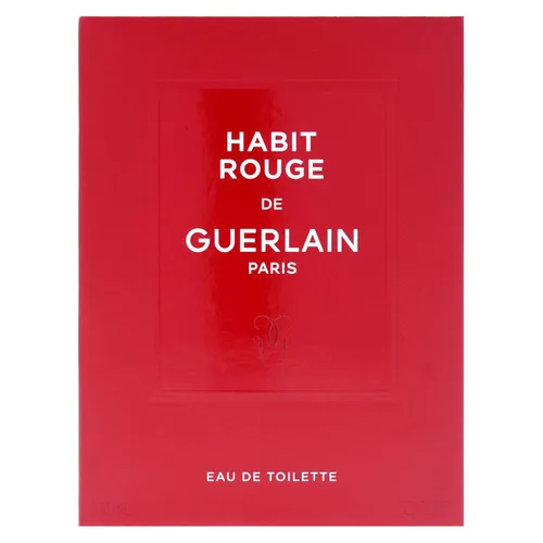 Vista 5 de HABIT ROUGE de Guerlain, EDT SPRAY 3.3 oz (nuevo embalaje)