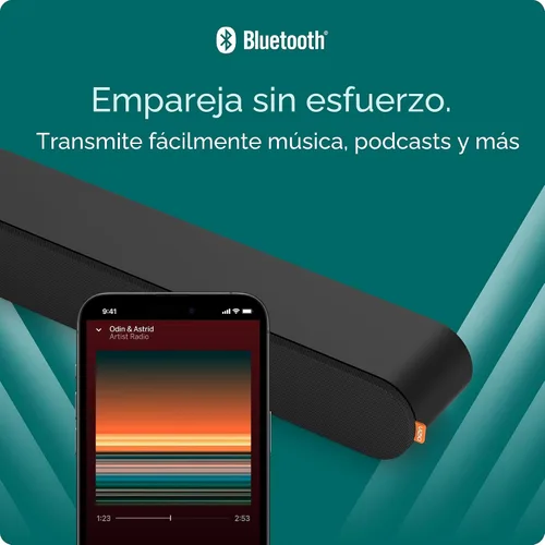 Vista 6 de VIZIO Barra de sonido 2.0 con Dolby Atmos y DTS:X, altavoz Bluetooth, compatible con QuickFit™ - SV200M-08 (nuevo, modelo 2024)