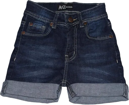 Vista 4 de Niños Niñas Pantalones Cortos Bermudas Negro Jeans Pantalones Calientes Verano Denim Chino Corto 5-13 años