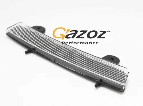 Vista 2 de Reflectores laterales JDM parachoques delantero compatible con lente ahumada 2003 2004 2005 350z z33