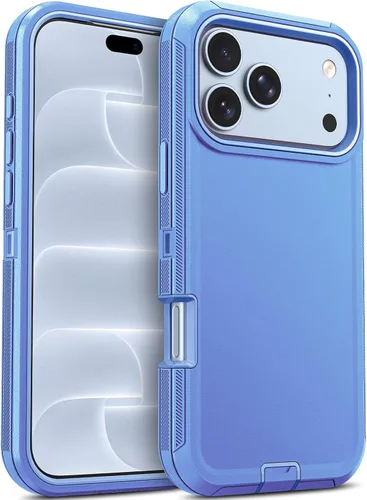 Vista 68 de Jelanry Funda para iPhone 15 5G de alta resistencia, protección resistente Negro