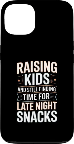 Vista 7 de Raising Kids and Still Finding Time for Late Night Snacks Case for iPhone 17