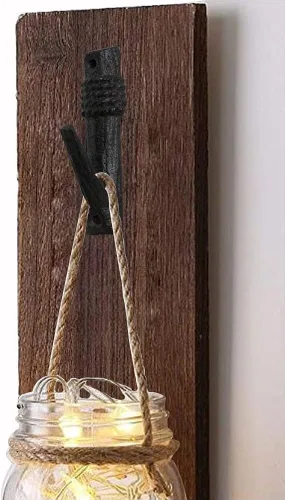 Vista 4 de Lanebudd - Gancho de hierro forjado retro para muebles y accesorios de muebles, 2 paquetes