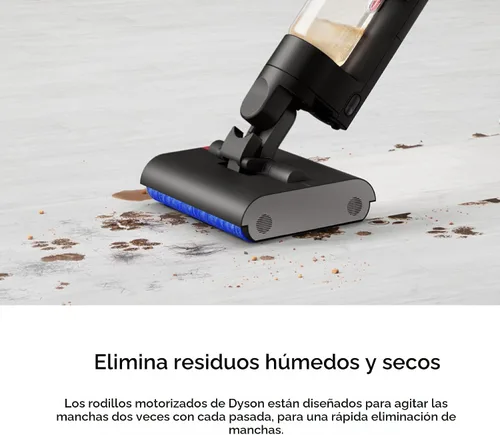 Vista 6 de Dyson WashG1 Limpiador Húmedo (Negro Mate/Azul Ultra)