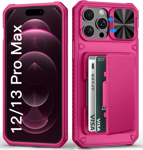 Vista 67 de BXYJY Funda tipo cartera para iPhone 15 Pro, tarjetero (4-5 tarjetas)
