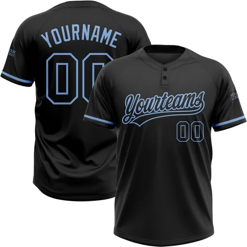 Vista 31 de Camisetas de béisbol personalizadas con dos botones, camisetas de sóftbol personalizadas con logotipo de nombre cosido para hombres, mujeres