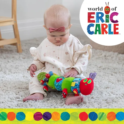Vista 6 de Mundo de Eric Carle, juguete de actividad La oruga muy hambrienta, oruga
