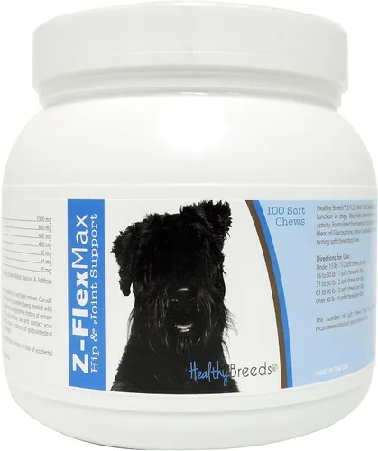 Vista 21 de Healthy Breeds Afghan Hound Z-Flex Max - Masticables suaves para cadera y articulaciones, 100
