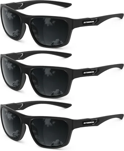 Vista 11 de KALIYADI Gafas de sol polarizadas para hombre y mujer: gafas de sol con UV400 para conducir, correr, ciclismo