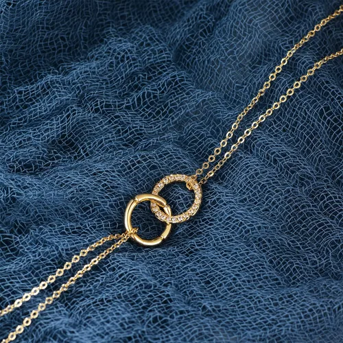 Vista 4 de MEVECCO Women Dainty Gold Anklet for Women,14K Gold Plated Cubic Zircon Boho Beach Jewelry Delicate Cute Audjustable Chain Ankle for Women