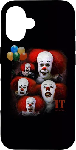 Vista 32 de IT: Serie TV Mini Many Faces of Pennywise Case para iPhone 17