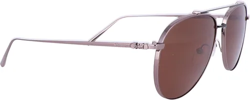 Vista 3 de Gafas de sol FERRAGAMO SF 201 S 035 Shiny Gunmetal