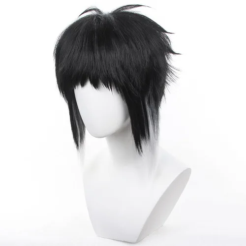 Vista 8 de Peluca Misa Amane, Death Note Misa Amane, peluca de cosplay con gorra de peluca, longitud aproximada de 27.6 in