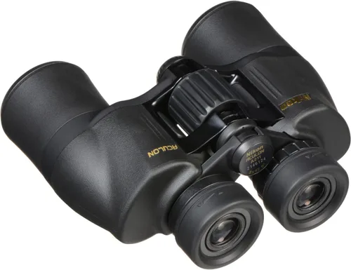 Vista 3 de Nikon ACULON A211 8x42 Binocular Revestimiento multicapa, Binocular con prisma Porro con oculares giratorios y deslizantes, Adaptable a trípode