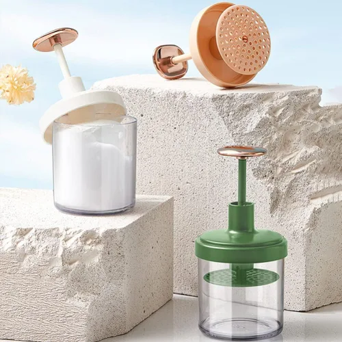 Vista 3 de Máquina de espuma de lavado facial, espumador de crema rica, vaso de espuma facial, fabricante de burbujas para lavado facial, herramienta