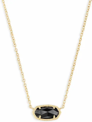 Vista 125 de Kendra Scott - Collar Elisa con dije para mujer, joyería de moda, chapado en oro de 14 quilates