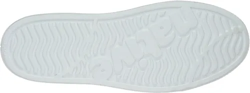 Vista 4 de Native Shoes, Jefferson, Zapatilla ligera para adultos, Shell White Solid '14, 12 Women10 Men