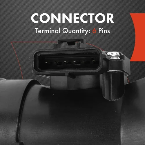Vista 2 de A-Premium Conjunto de sensor de flujo de aire masivo [6 pines, 8 cilindros 4.6L] Compatible con Mercury Marauder 2003-2004