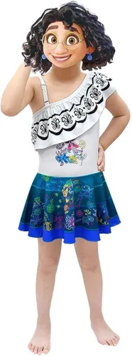 Vista 3 de Henwei Encanto - Traje de baño de una pieza para niñas y niños pequeños