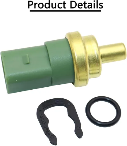 Vista 3 de Sensor de Temperatura del Motor Remitente 059 919 501A Compatible con Volkswagen Passat Golf Beetle Jetta Eurovan Cabrio Polo Audi A4 S4 A6 S6 TT A8