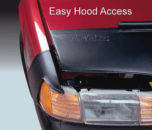 Vista 5 de Covercraft LeBra Custom Fit - Cubierta frontal para Honda (vinilo, negro)