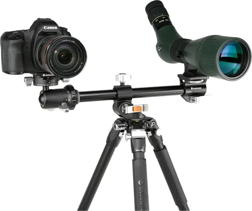 Vista 5 de Vanguard Trípode de aluminio VEO3+263AB160S con columna central multiángulo y cabezal de bola VEO BH-160S de doble eje