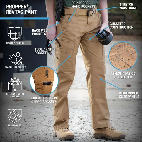 Vista 4 de Propper Pantalón táctico Revtac para mujer