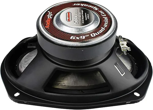 Vista 2 de Audiopipe CSL6924R Altavoz 6x9 4 vías [Par] Cono de inyección de 500 vatios con envolvente de goma