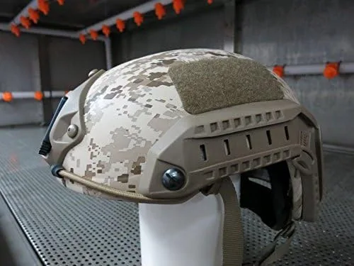 Vista 2 de DLP Tactical Juego de cierres de velcro mejorados compatibles con casco OPS-Core Maritime/Fast/ACH/MICH