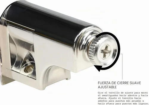 Vista 7 de Rok hardware 25 para puertas de gabinetes/compactos/adaptador/hardware/níquel/hinge