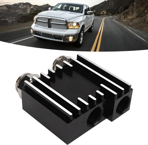 Vista 9 de Enfriador de transmisión termostática Bypass Upgrade para Dodge Ram 2500 3500, para Cummins 68RFE 6.7L