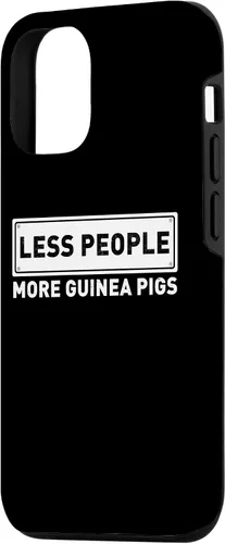 Vista 2 de iPhone 15 Less People More Guinea Pigs for Women Funny Saying Case