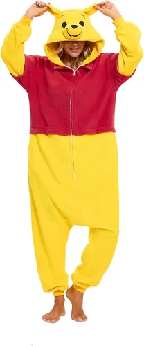 Vista 28 de BGOKTA Pijama de animal de Halloween para adultos, disfraz de cosplay, ropa para el hogar, una pieza Lty1-p