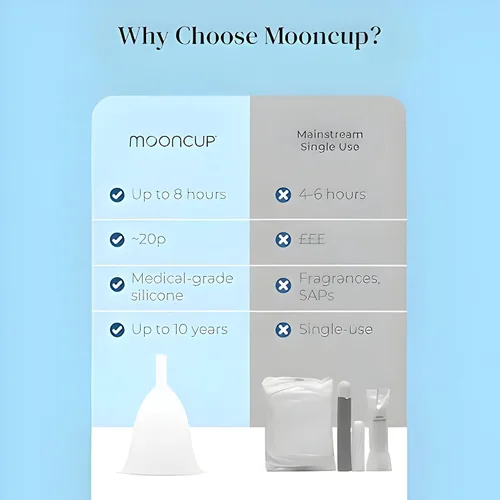 Vista 6 de Mooncup Tamaño de copa menstrual A 1 piezas