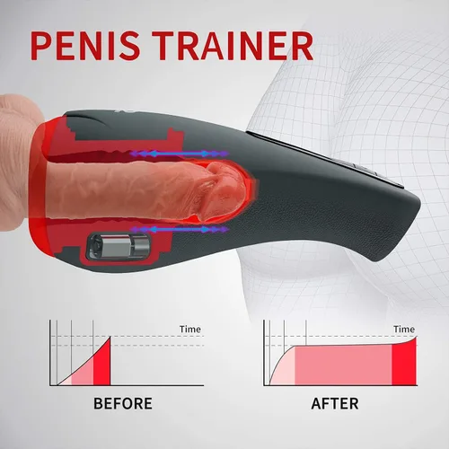 Vista 3 de OTOUCH Masturbador masculino automático, OLED Displayer Taza de masturbación masculina con 5 succiones y 6 vibraciones y función de calentamiento