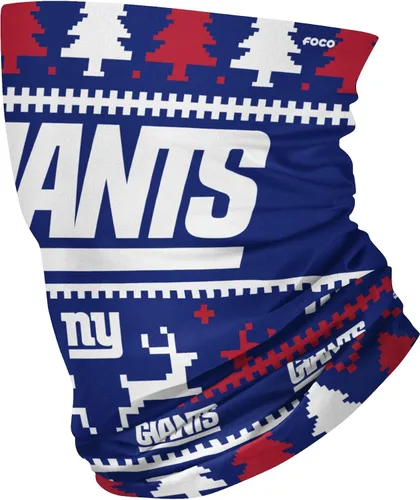 Vista 103 de FOCO NFL unisex-adult Nfl Team Logo Neck Gaiter Multiuse Mini impresión del color del equipo.