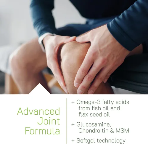 Vista 4 de Irwin Naturals Fórmula para articulaciones 3 en 1 - Potente suplemento de apoyo articular con glucosamina, condroitina, cúrcuma y boswellia - 90
