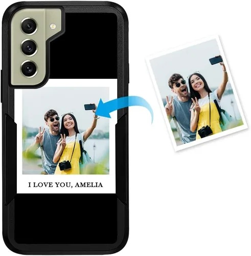Vista 54 de Funda de teléfono personalizada para Galaxy S20 FE 5G, funda para teléfono multifoto, funda protectora resistente de doble capa a prueba de golpes
