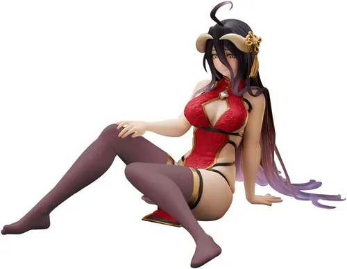 Vista 19 de QAHEART Figuras de Albedo Figura de Shalltear Bloodfallen de Anime Figura de PVC Modelo de Anime Figura de Acción Ornamentos para Fans 20CM/7.87IN