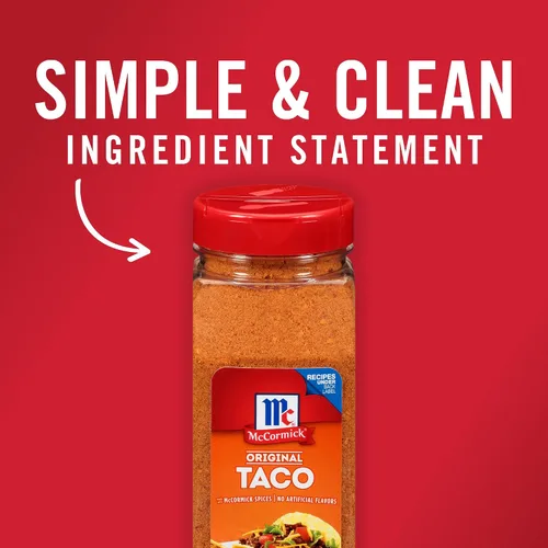 Vista 11 de Mezcla de condimentos para tacos original de McCormick, 24 oz