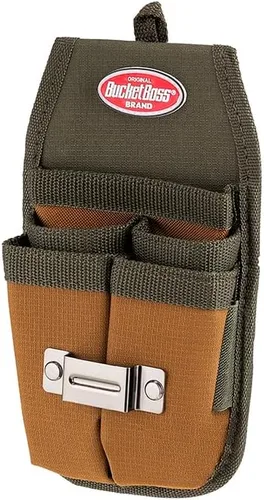 Vista 5 de Bucket Boss Funda para herramientas de cuatro barriles con solapa para caber instantáneamente sobre un cinturón o en un bolsillo de pantalones
