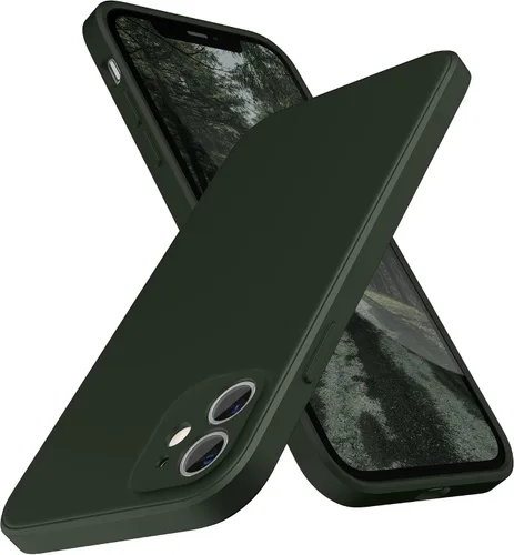 Vista 15 de SURPHY Diseño para Funda iPhone 11 con Protección de Cámara, Diseño Delgado de Borde Recto, Funda de Teléfono de Silicona Líquida para iPhone 11
