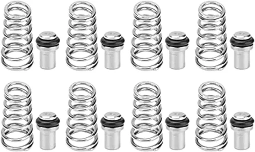 Vista 2 de 8 piezas de bola de cerveza casera Lokc Keg Post Poppet válvula universal de barril, válvula de bola de bloqueo de bola, válvula de poppet