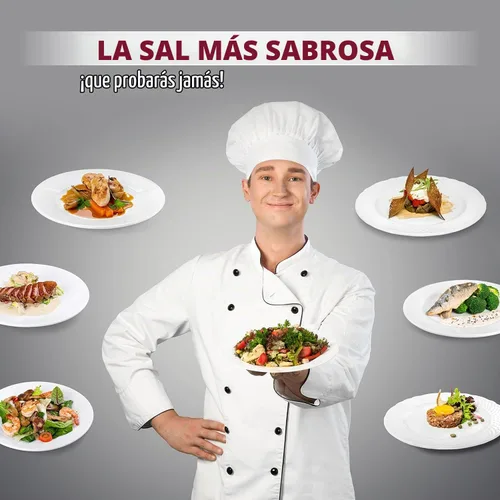 Vista 7 de Himalayan Chef - Sal rosa, salero, 12.50 onzas