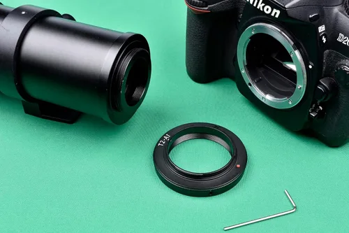 Vista 8 de Lightdow Anillo adaptador de lente de montaje T/T2 para Nikon D5500 D3300 D3200 D5300 D3400 D7200 D750 D3500 D7500 D500 D600 D610 D700 D800 D810 T2