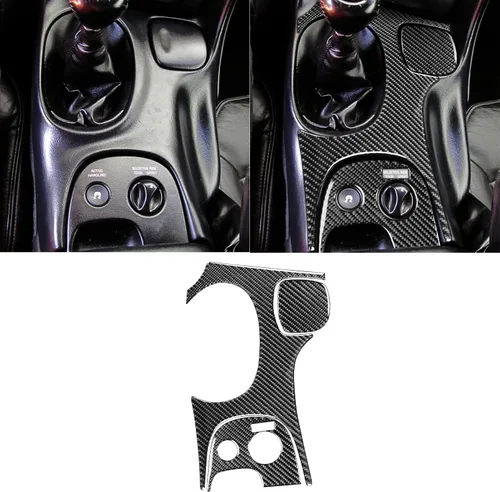 Vista 9 de NVCNX Real Premium - Cubierta de fibra de carbono para puerta de automóvil, pilar A, salida de aire, cubierta interior compatible con Chevrolet