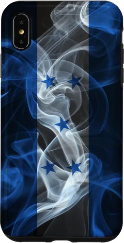 Vista 11 de iPhone 16 Smoky Honduras Flag - Funda de orgullo hondureño estilo humo